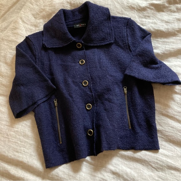 Axcess Wool Button Up Jacket - Picture 7 of 7